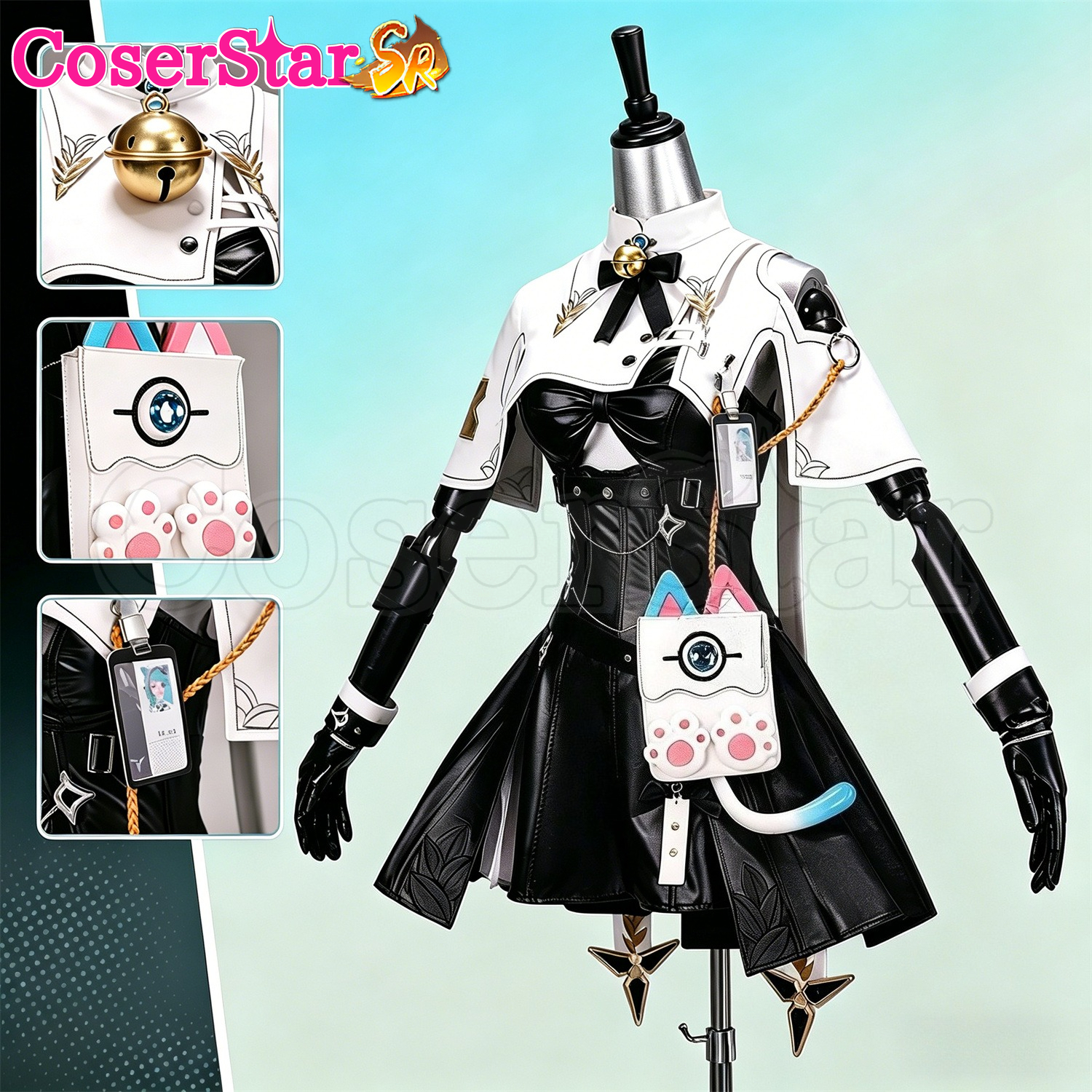 Anime Cosplay Wigs - CoserStar-SR Neverness to Everness NTE Mint
