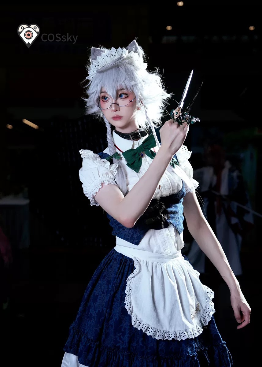 Anime Cosplay Maid - Izayoi Sakuya Touhou Project Cosplay Costume