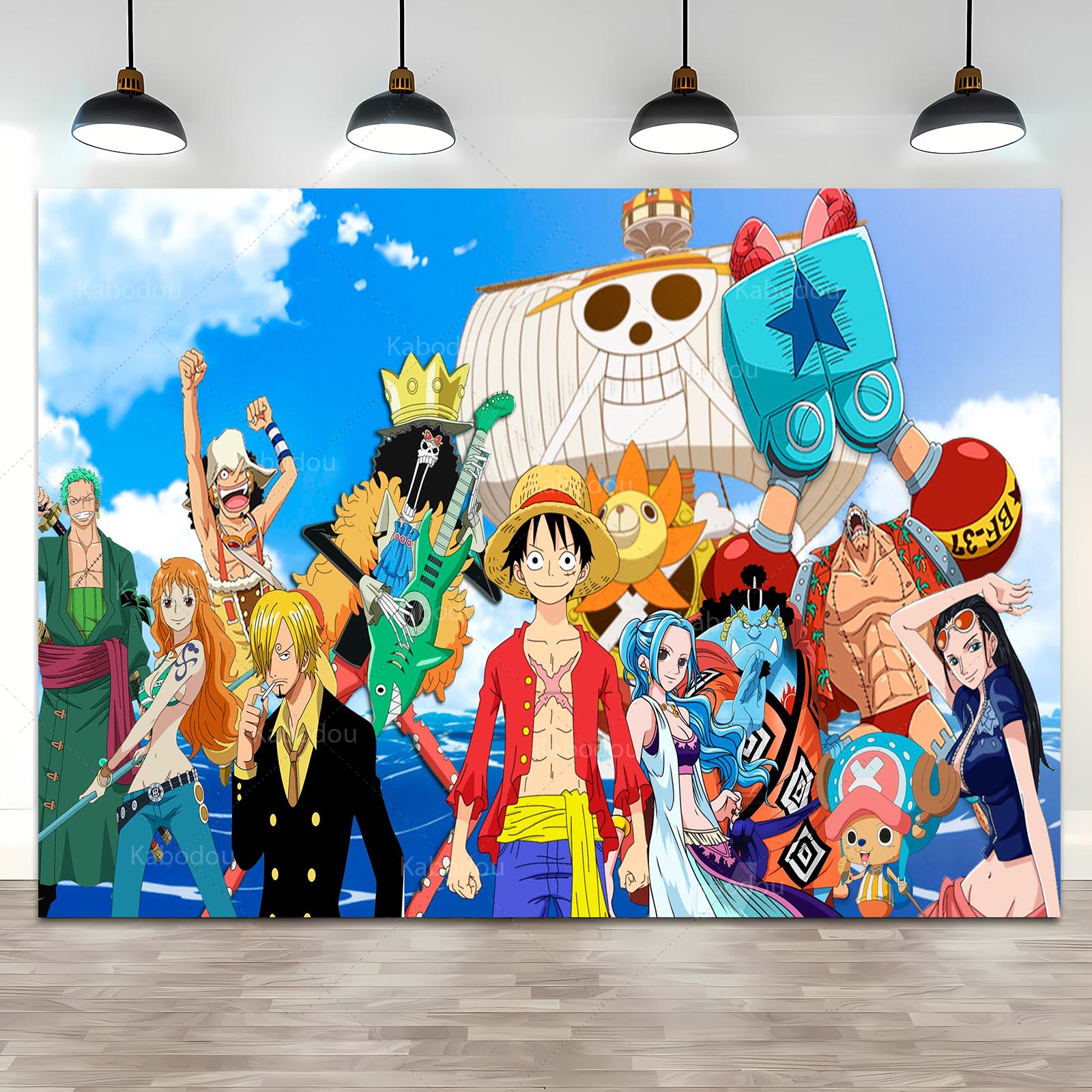 Cosplay Anime Zoro - Anime One Piece Luffy Backdrop Child