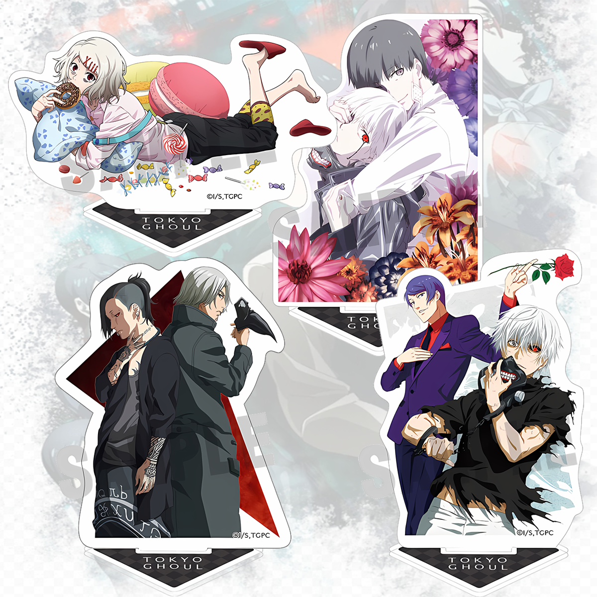 Tokyo Ghoul Mask - Tokyo Ghoul 15cm Acrylic Stand Kaneki