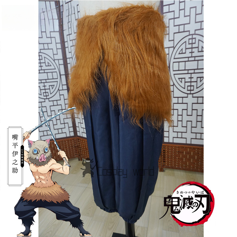 Anime Cosplay Demon Slayer - Demon Slayer Hashibira Inosuke Cosplay Costume