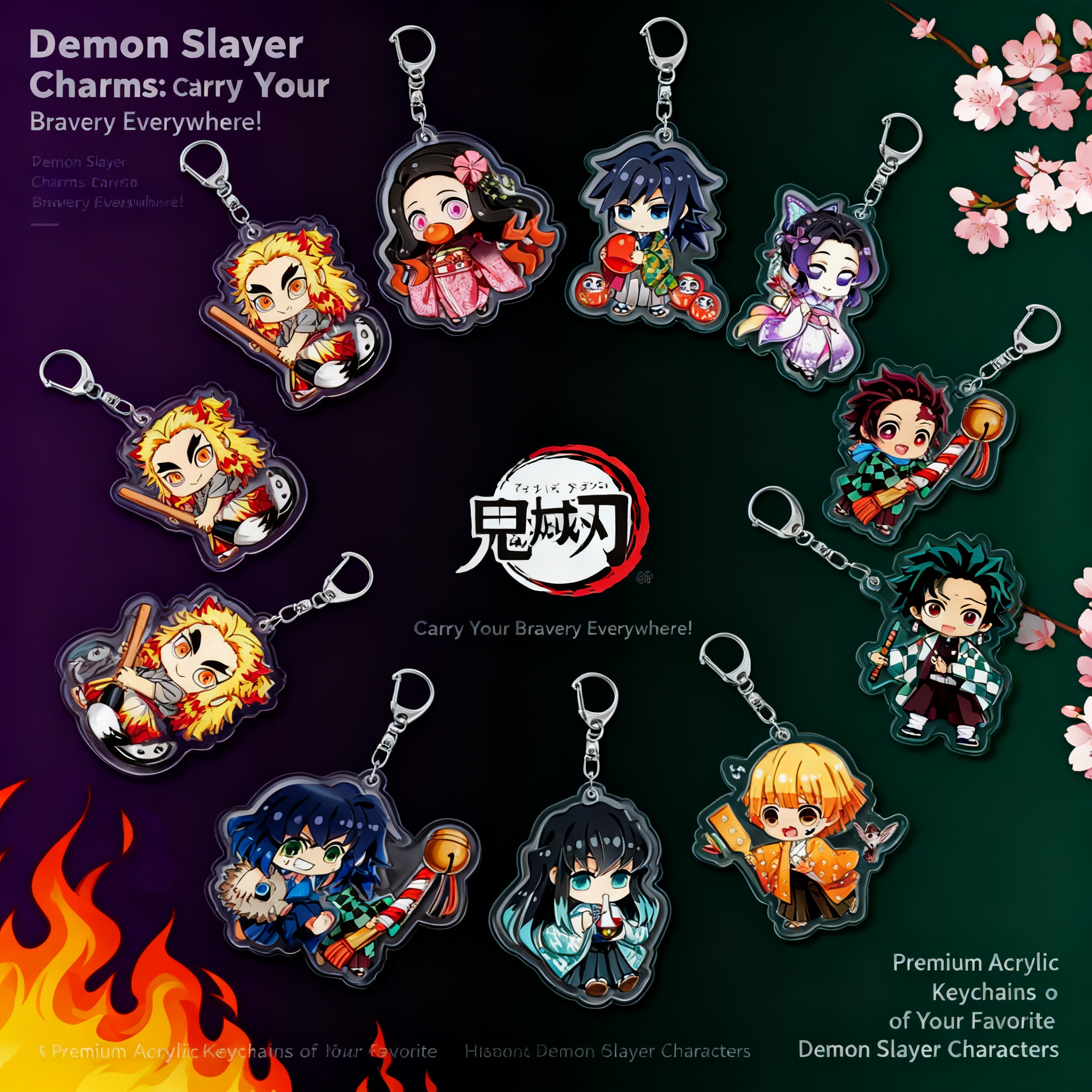 Anime Cosplay Demon Slayer - Demon Slayer Kimetsu no Yaiba Tanjiro