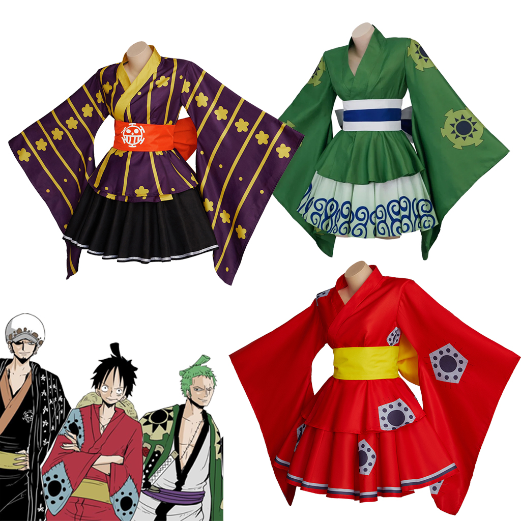 Cosplay Anime Zoro - （in stock ）Anime Cosplay Luffy Cossplay