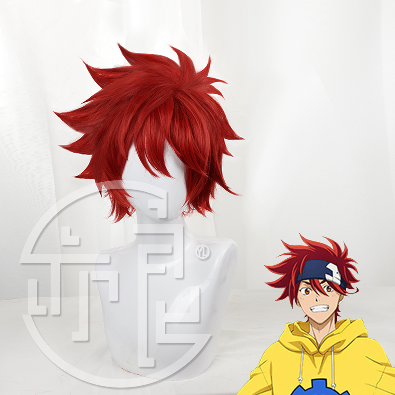 Anime SK8 the Infinity Reki Co – Anime Cosplay With Red Hair recenzja i cena