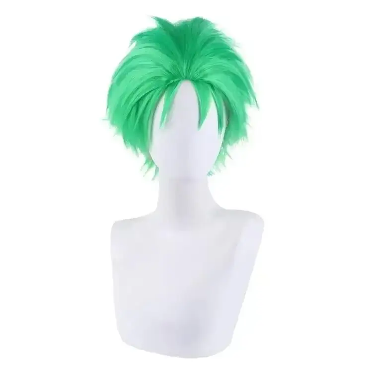 Anime Slicked-back green wig S – Cosplay Anime Zoro recenzja i cena