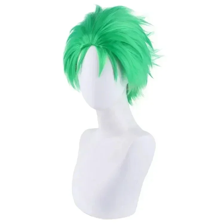 Anime Slicked-back green wig S – Cosplay Anime Zoro recenzja i cena