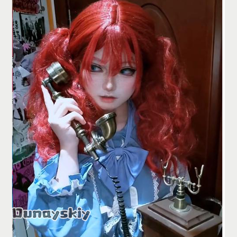 Hemera*/Poppy Game Cosplay Cos – Anime Cosplay With Red Hair recenzja i cena