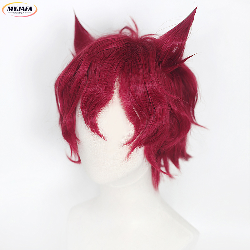 Sett Cosplay Wig Game LOL Hear – Anime Cosplay With Red Hair recenzja i cena