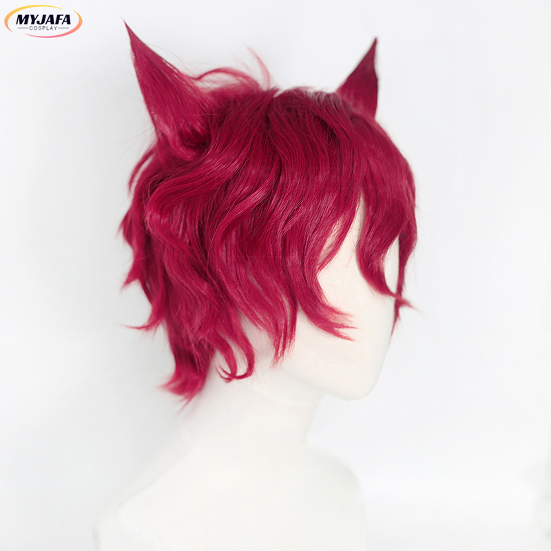 Sett Cosplay Wig Game LOL Hear – Anime Cosplay With Red Hair recenzja i cena