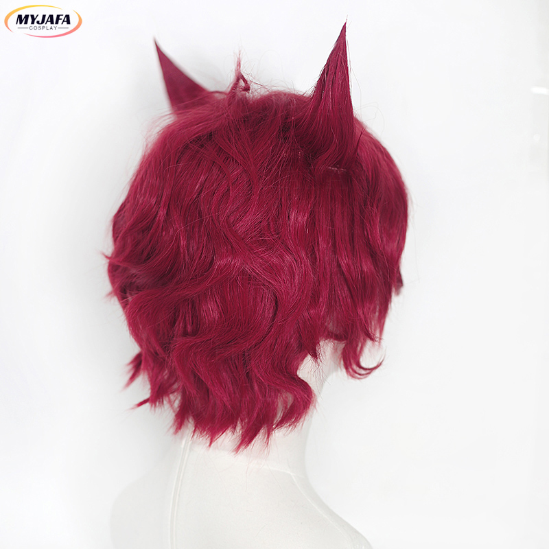Sett Cosplay Wig Game LOL Hear – Anime Cosplay With Red Hair recenzja i cena