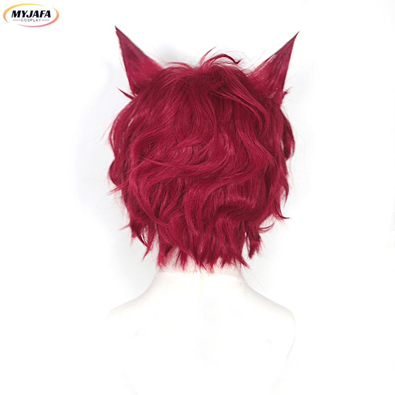Sett Cosplay Wig Game LOL Hear – Anime Cosplay With Red Hair recenzja i cena
