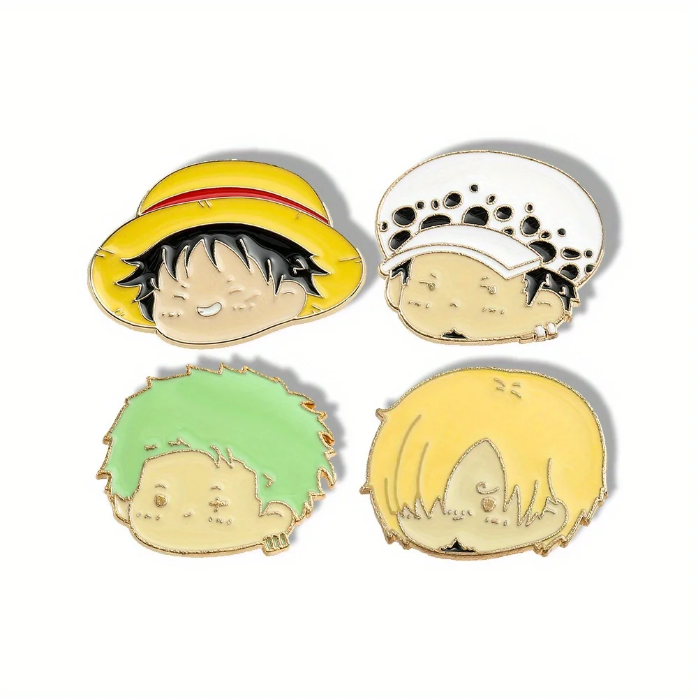 4 Pcs Anime Character Brooch S – Cosplay Anime Zoro recenzja i cena