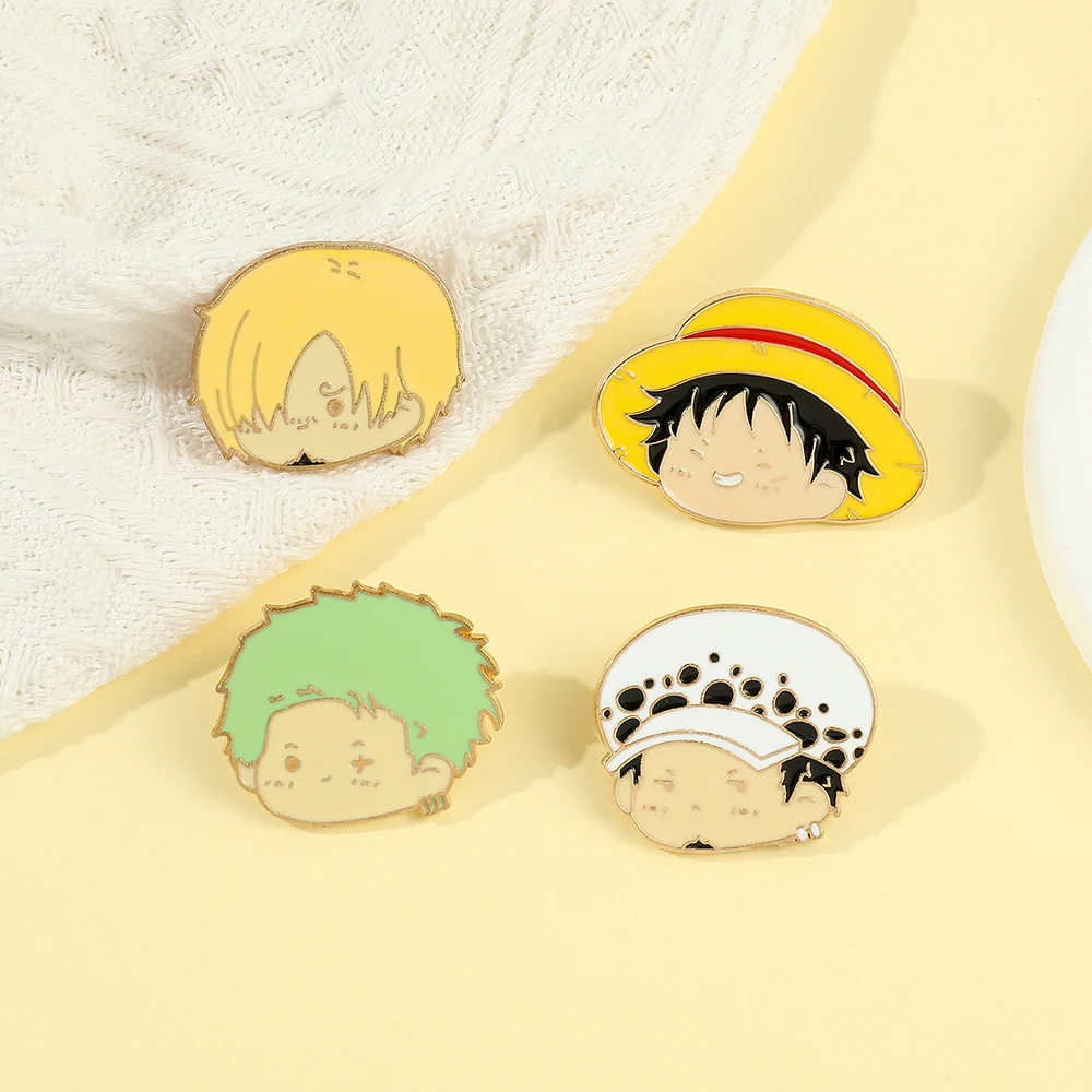 4 Pcs Anime Character Brooch S – Cosplay Anime Zoro recenzja i cena