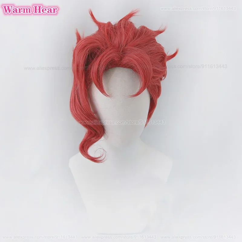 Noriaki Kakyoin Synthetic Unis – Anime Cosplay With Red Hair recenzja i cena
