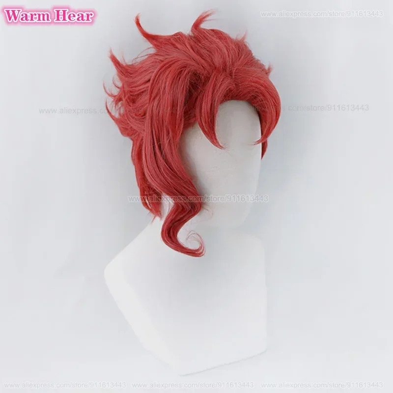Noriaki Kakyoin Synthetic Unis – Anime Cosplay With Red Hair recenzja i cena