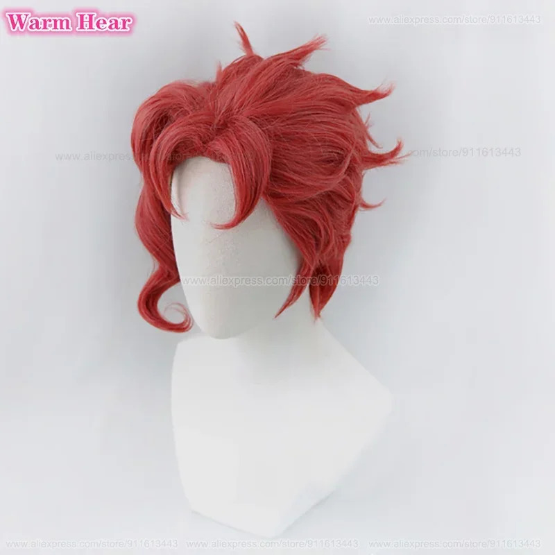 Noriaki Kakyoin Synthetic Unis – Anime Cosplay With Red Hair recenzja i cena