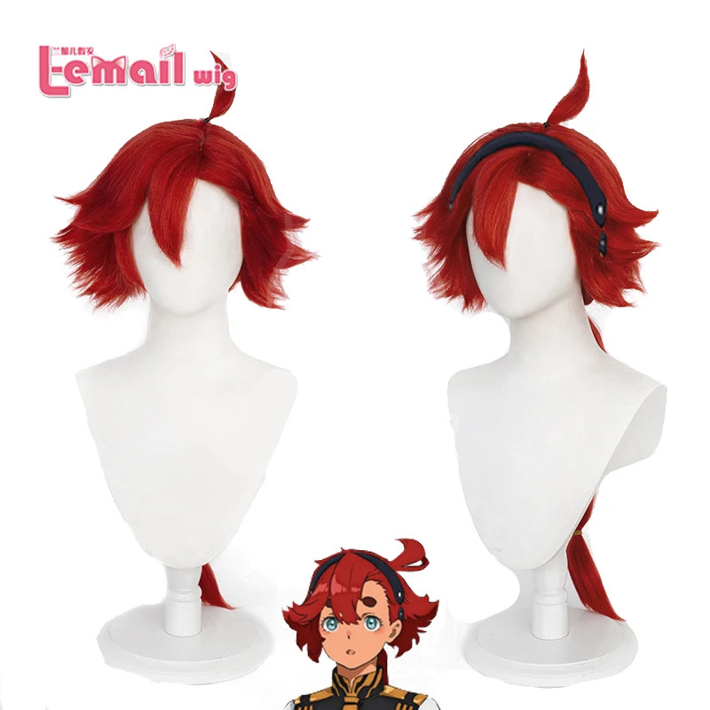 zizi 2025 L-email Synthetic Ha – Anime Cosplay With Red Hair recenzja i cena
