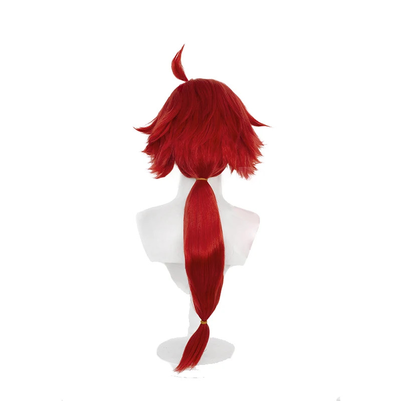 zizi 2025 L-email Synthetic Ha – Anime Cosplay With Red Hair recenzja i cena