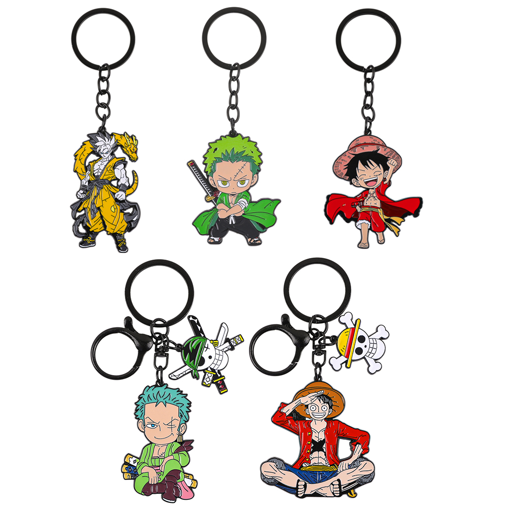 One Piece Anime Keychain Set - – Cosplay Anime Zoro recenzja i cena