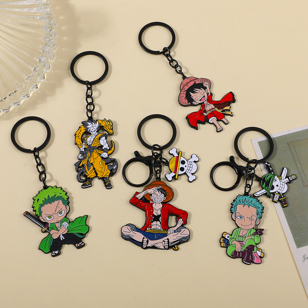 One Piece Anime Keychain Set - – Cosplay Anime Zoro recenzja i cena