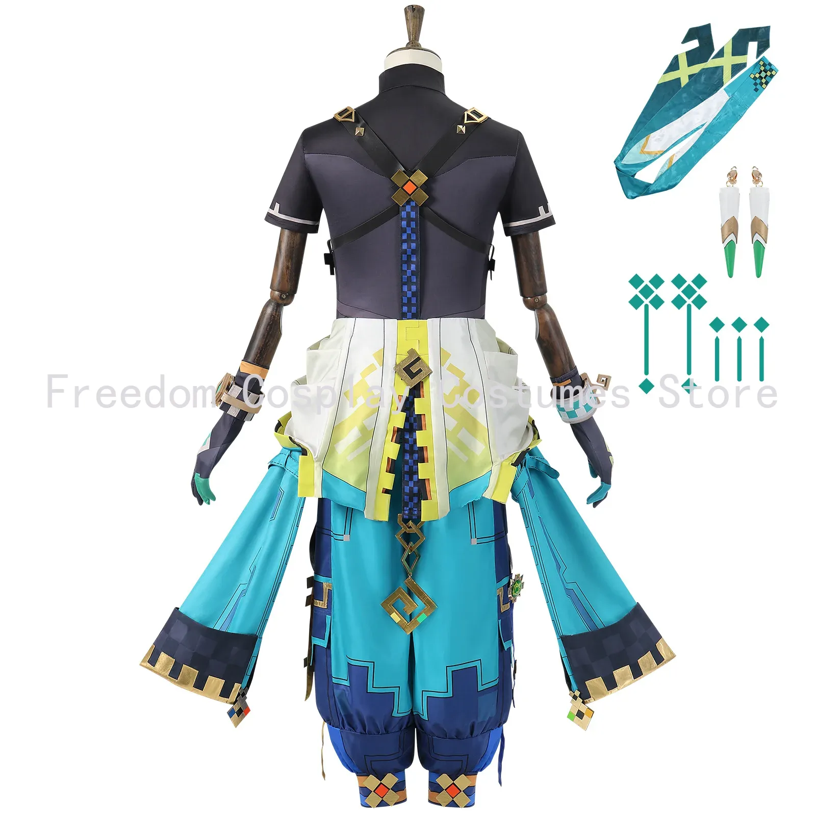Game Genshin Impact Kinich Cos – Anime Cosplay Wigs recenzja i cena