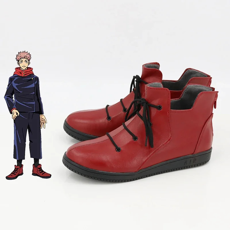 Anime Juju Ka Cosplay Shoes Bo – Anime Cosplay With Red Hair recenzja i cena