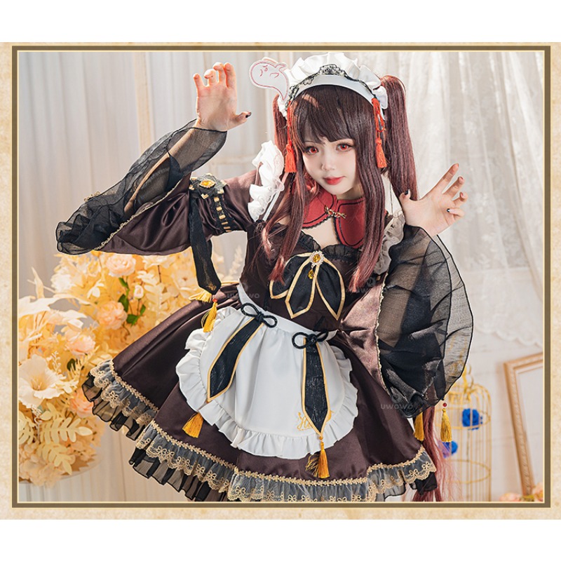 Game Genshin Impact Hu Tao Mai – Anime Cosplay Maid recenzja i cena