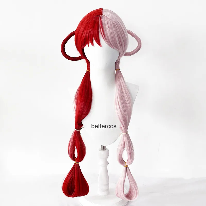 CyUta Cosplay Wig Anime Uta Re – Anime Cosplay With Red Hair recenzja i cena