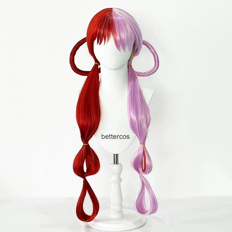 CyUta Cosplay Wig Anime Uta Re – Anime Cosplay With Red Hair recenzja i cena