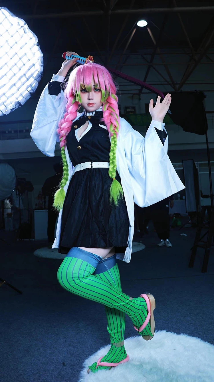 Anime Kanroji Mitsuri Cosplay  – Anime Cosplay Demon Slayer recenzja i cena