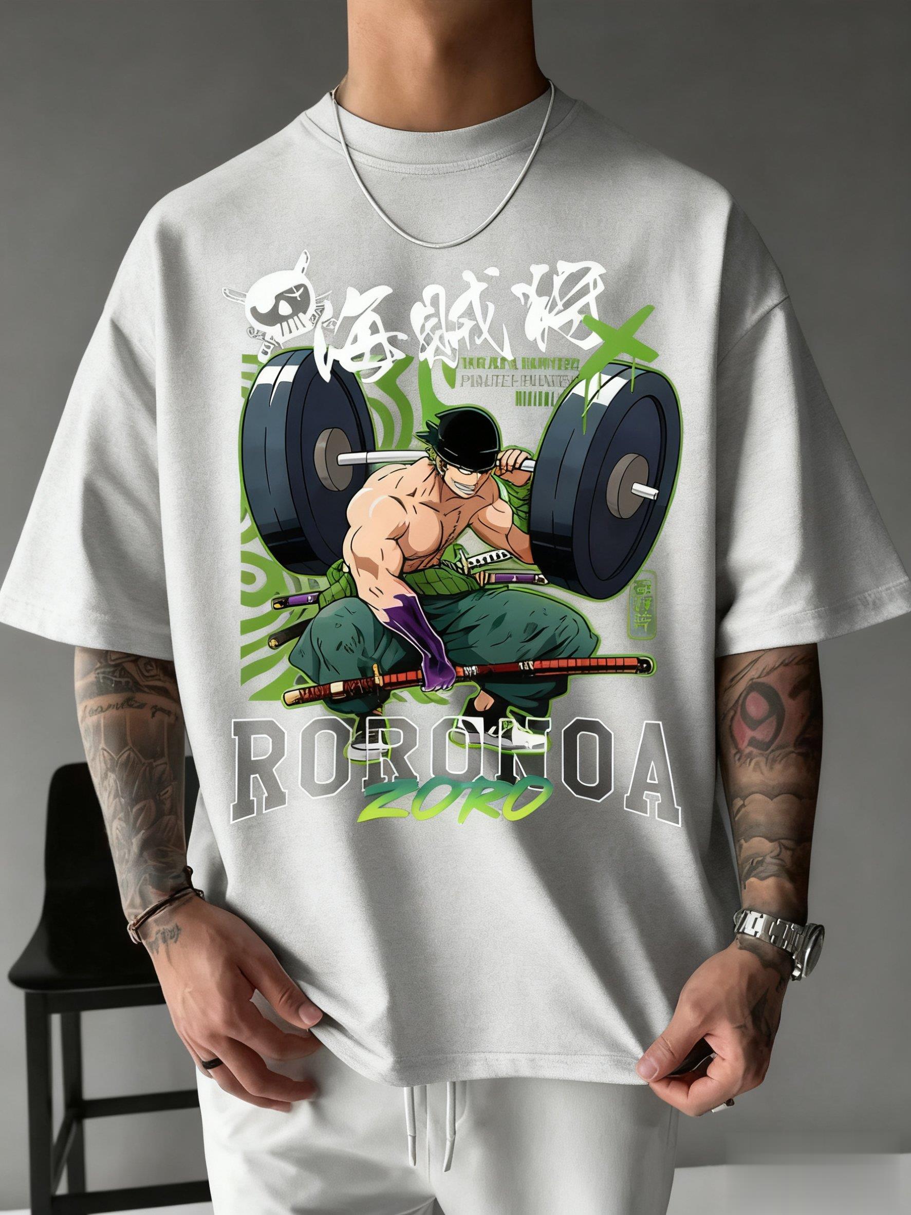One Piece Zoro Anime Print T S – Cosplay Anime Zoro recenzja i cena
