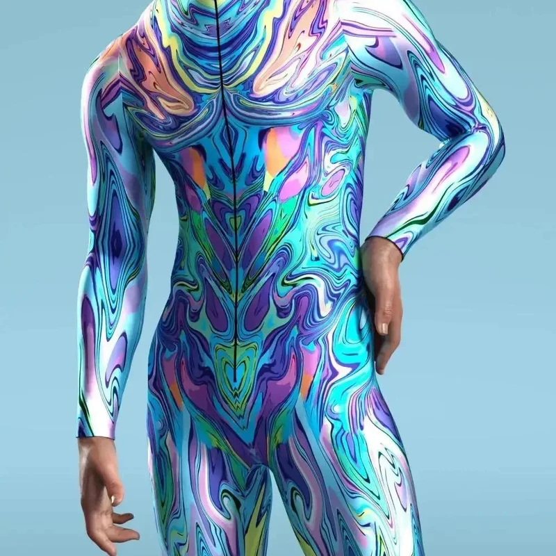 ❤2026✚Cosplay Hombre Jumpsuit  – Anime Cosplay Drawing recenzja i cena