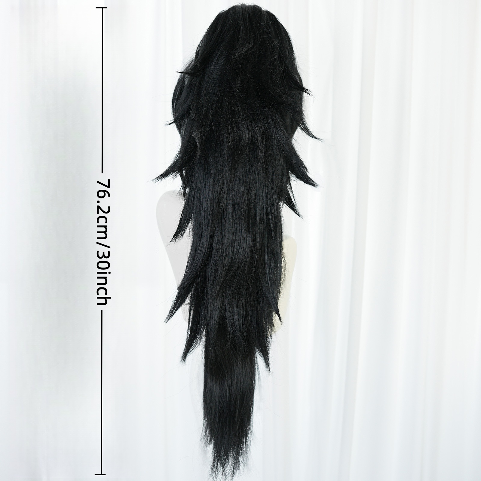 Anime cosplay wig black hairst – Cosplay Anime Expo recenzja i cena