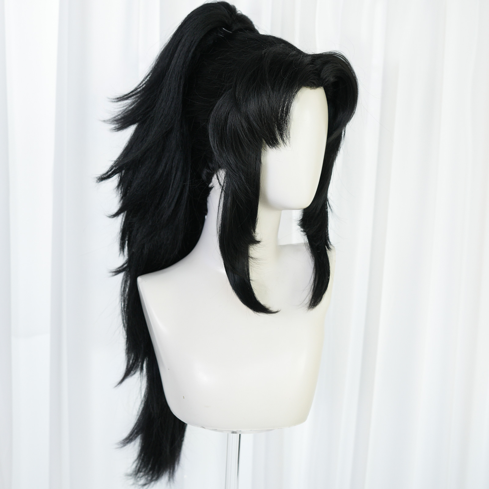 Anime cosplay wig black hairst – Cosplay Anime Expo recenzja i cena