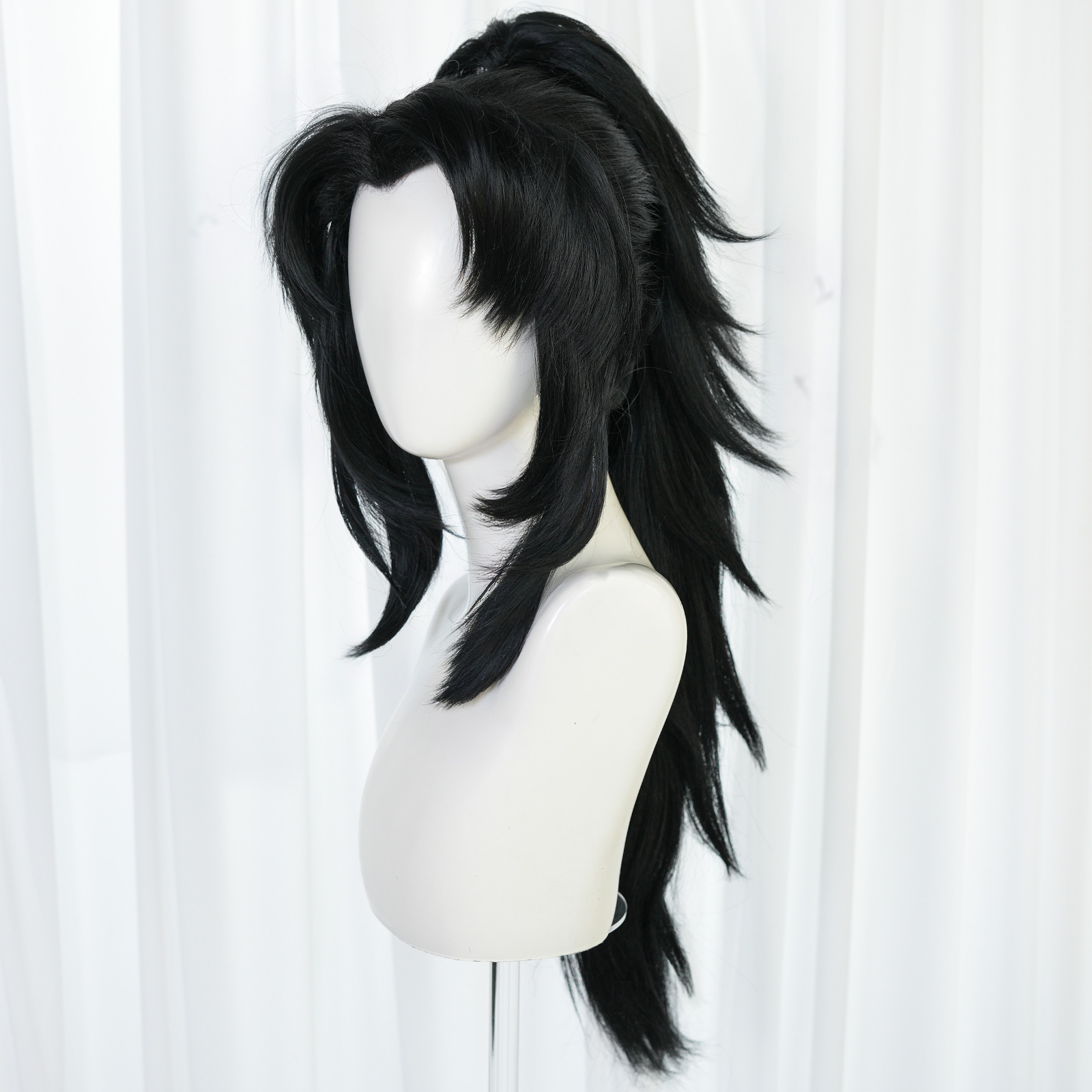 Anime cosplay wig black hairst – Cosplay Anime Expo recenzja i cena