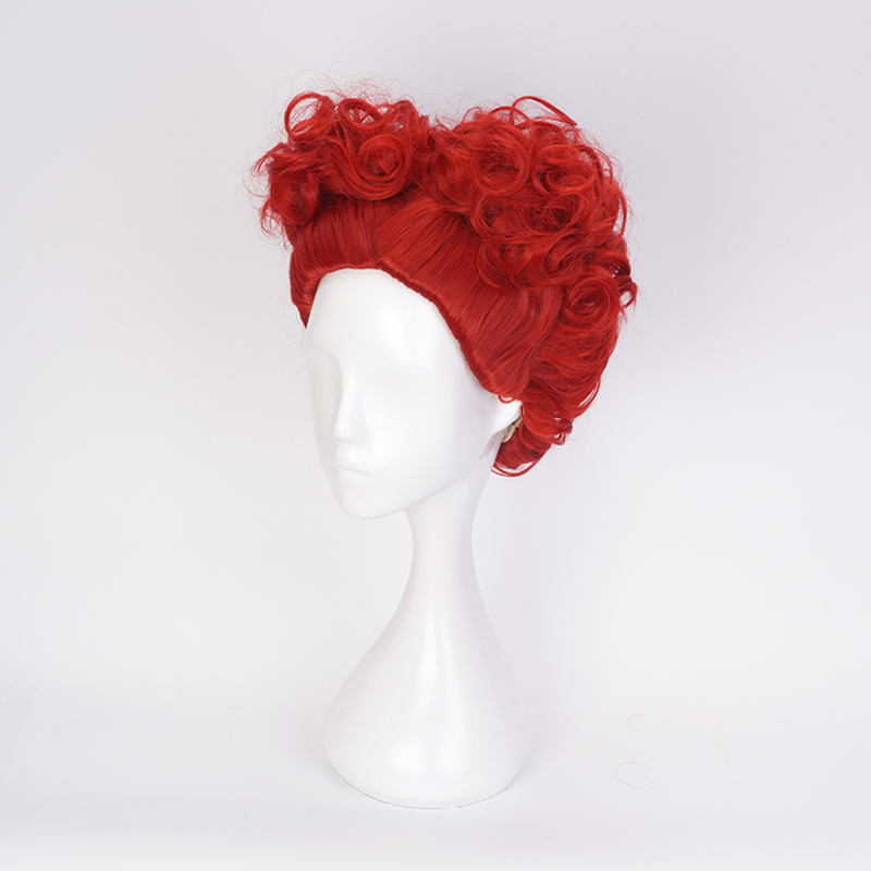 Alice Red Queen Cosplay Wig Qu – Anime Cosplay With Red Hair recenzja i cena