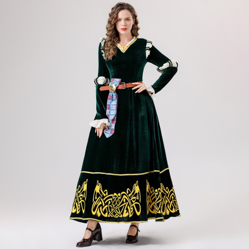 Brave Cartoon Princess Merida  – Anime Cosplay With Red Hair recenzja i cena