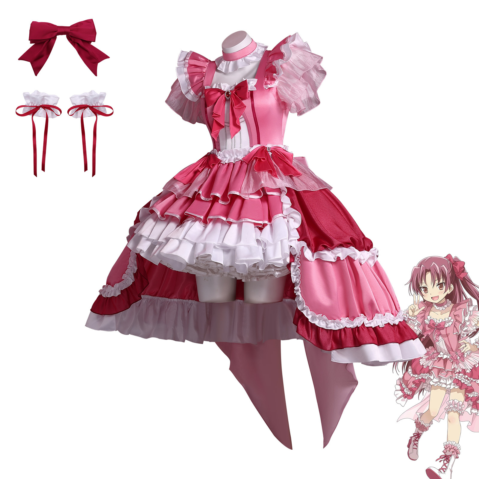 Sakura Kyouko Cosplay Costume  – Anime Cosplay Easy recenzja i cena