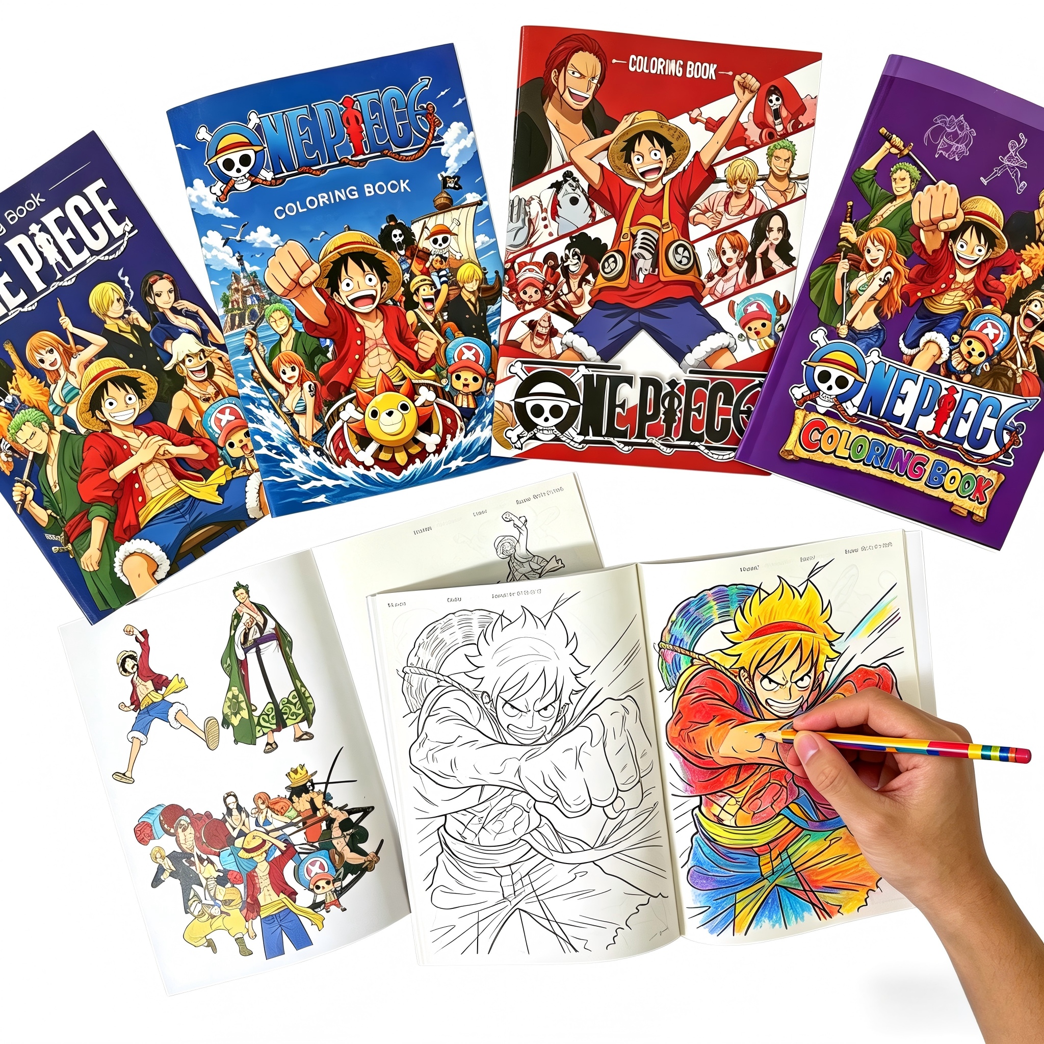 Anime One Piece Coloring Book  – Anime Cosplay Drawing recenzja i cena