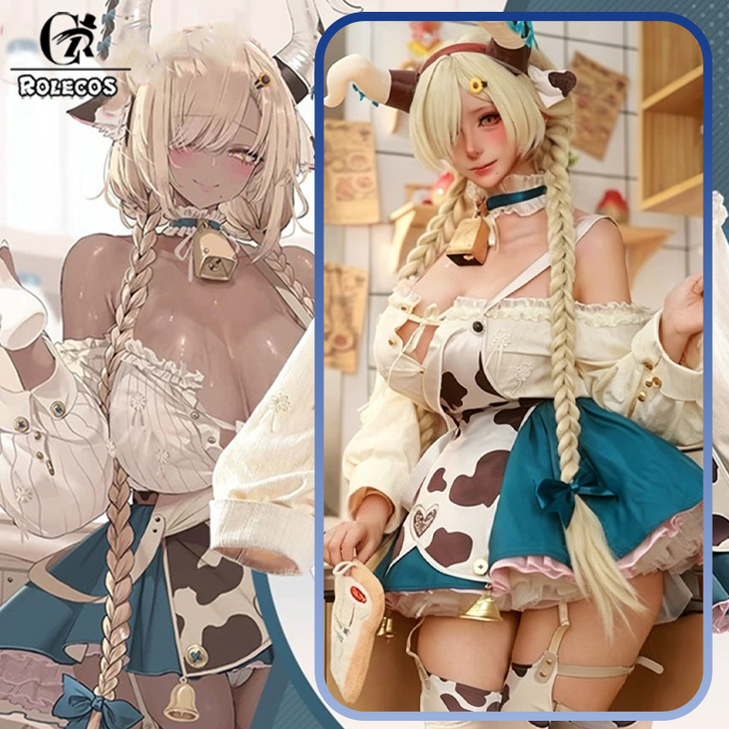 ROLECOS Game Azur Lane Owari c – Anime Cosplay Maid recenzja i cena