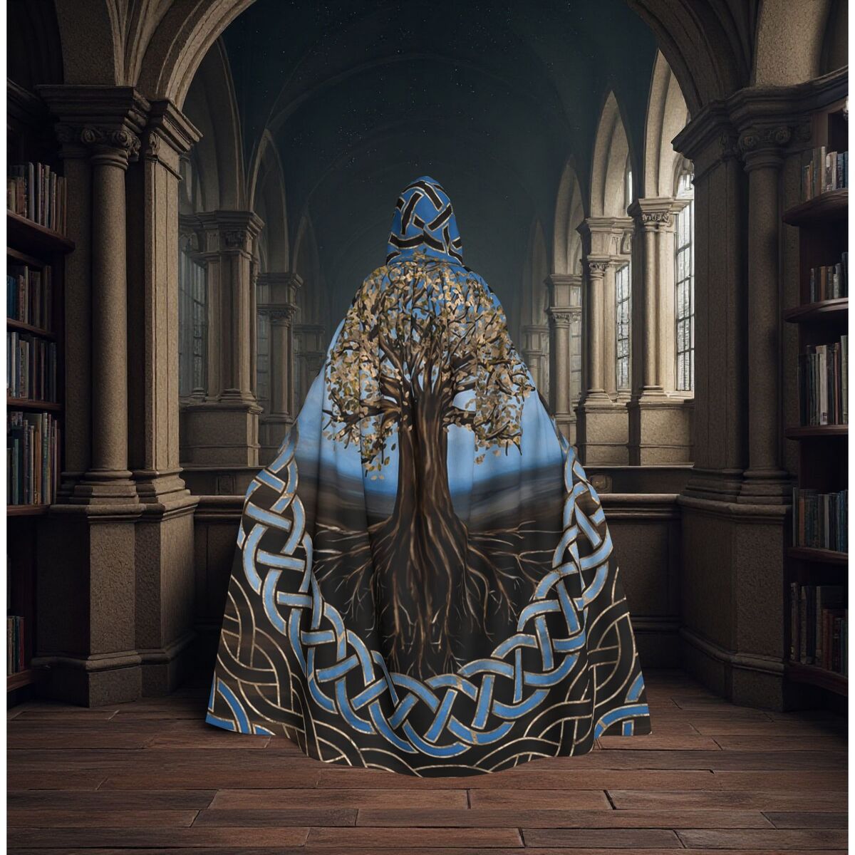 Celtic Tree Of Life Yggdrasil  – Anime Cosplay Drawing recenzja i cena