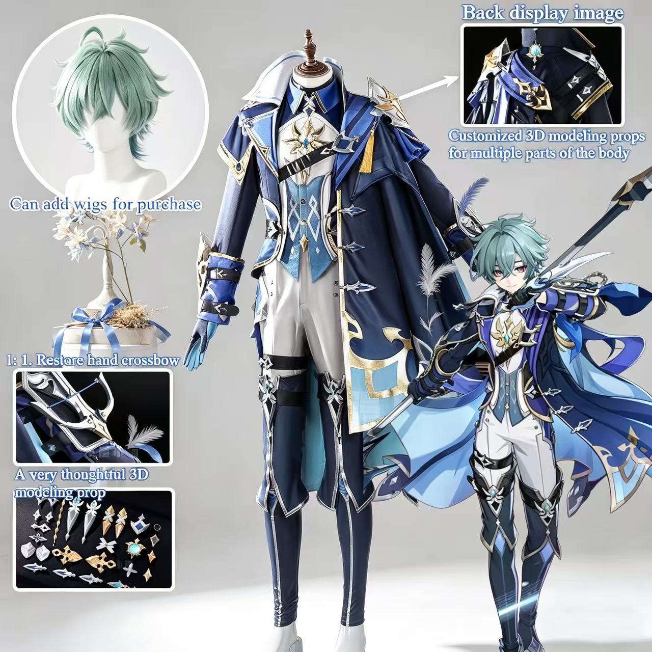 Lohen cosplay Game Cosplay Ser – Anime Cosplay Series recenzja i cena