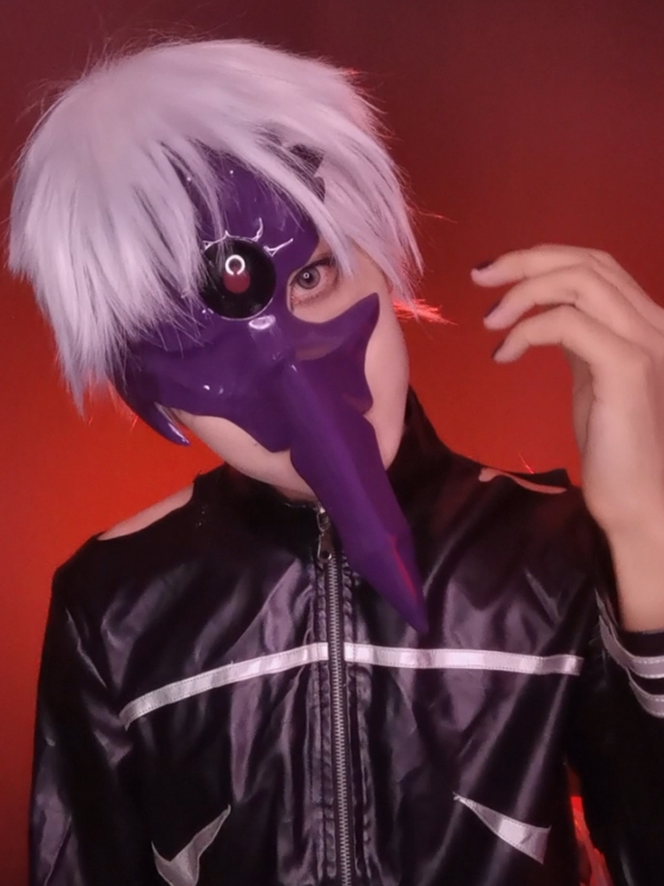 Kaneki Ken Centipede Face Cosp – Tokyo Ghoul Mask recenzja i cena