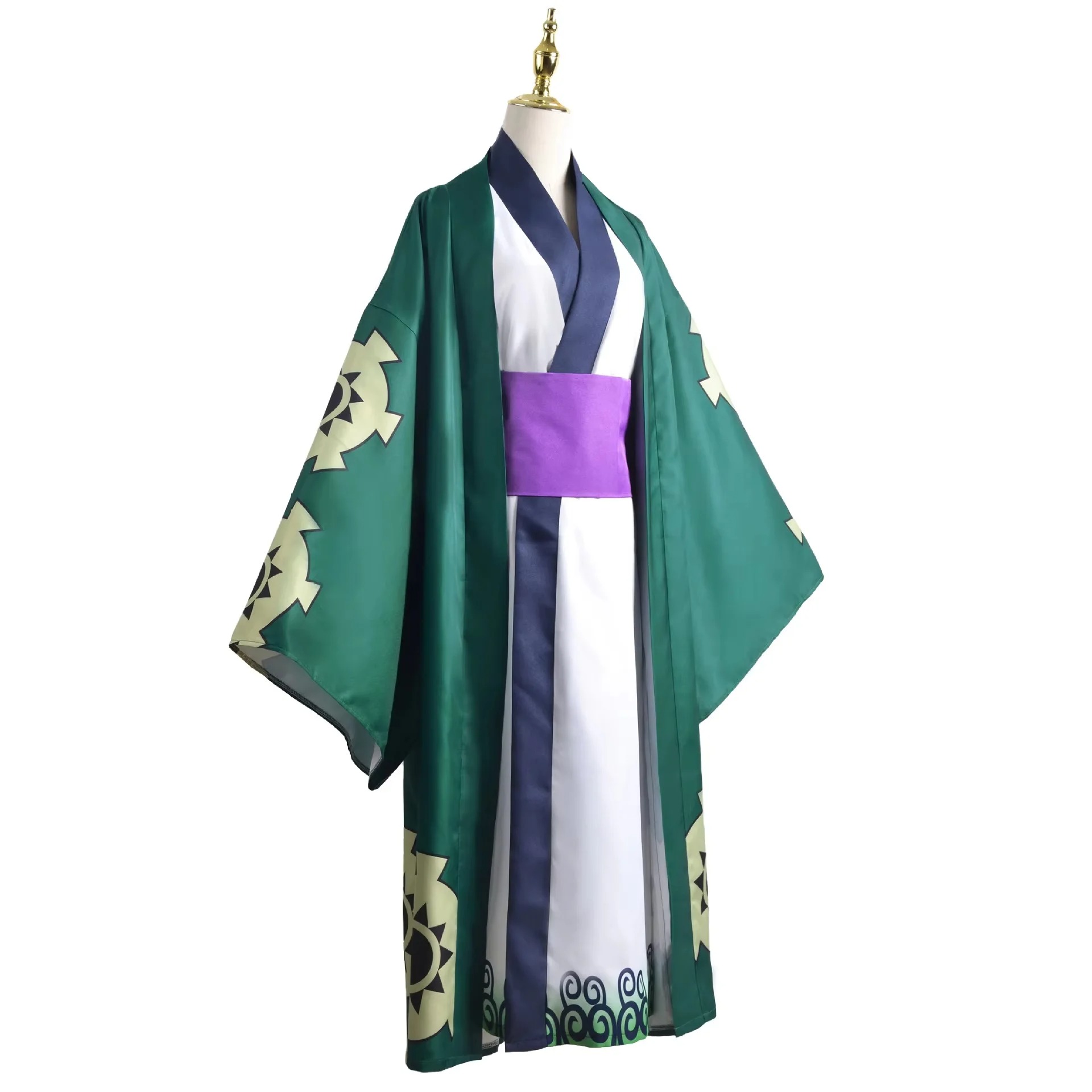 Green Roronoa Zoro Kimono Cosp – Cosplay Anime Zoro recenzja i cena