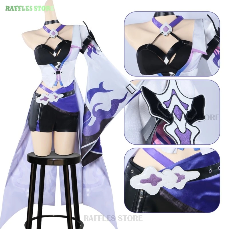 2025 Acheron Costume Wig Game  – Anime Cosplay Event 2025 recenzja i cena