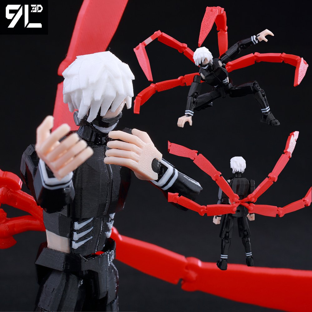 9L3D Lucky 13 Dummy 13 T13 - K – Tokyo Ghoul Mask recenzja i cena