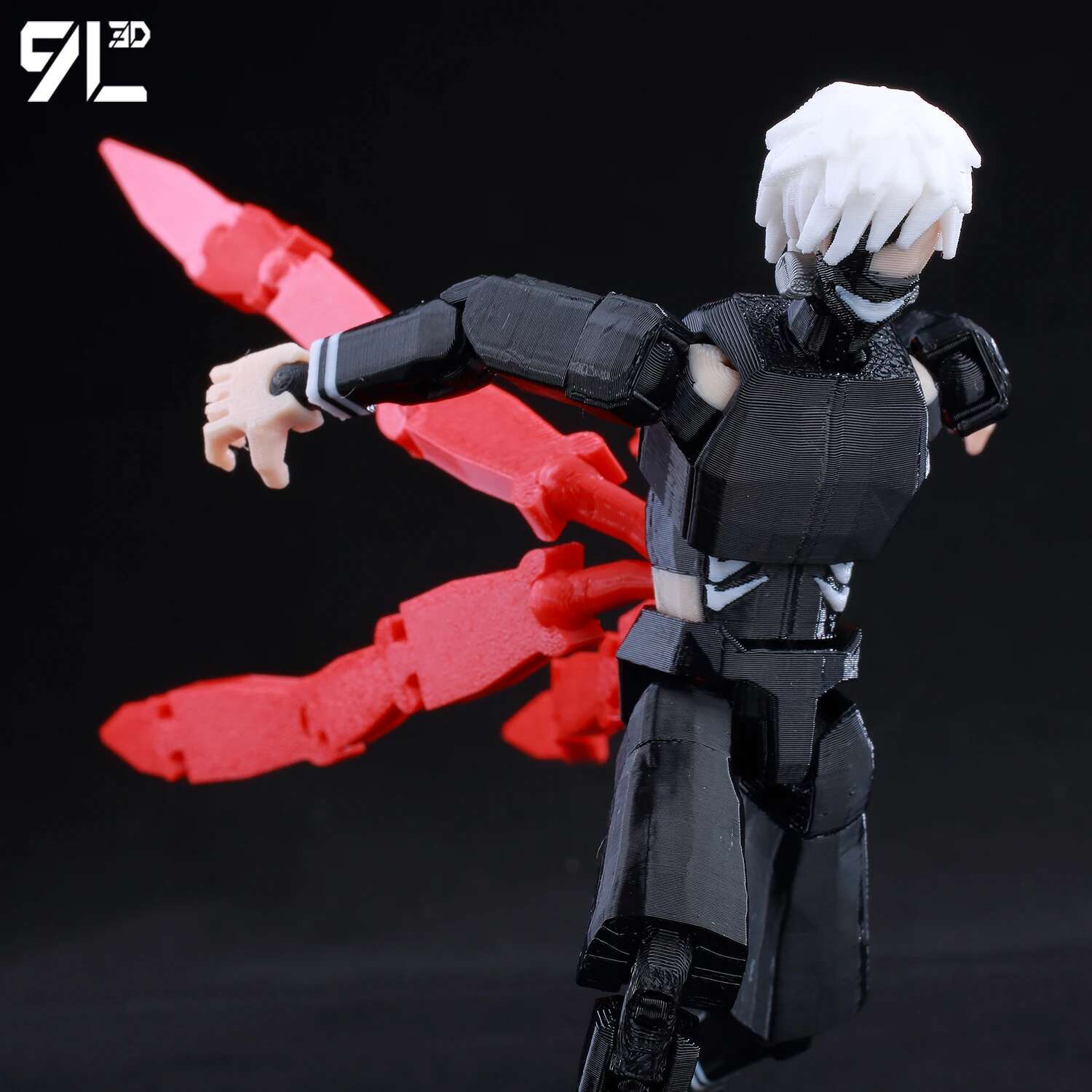 9L3D Lucky 13 Dummy 13 T13 - K – Tokyo Ghoul Mask recenzja i cena