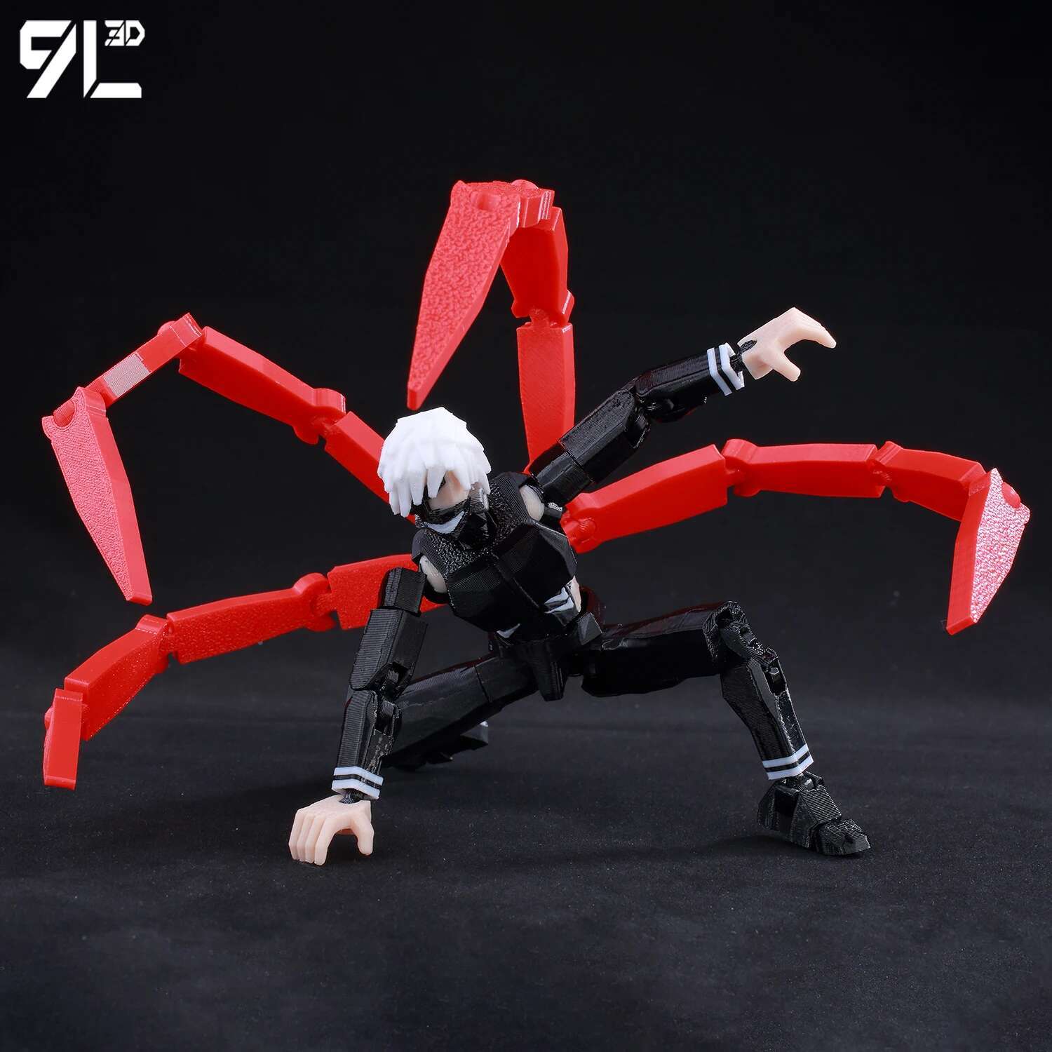 9L3D Lucky 13 Dummy 13 T13 - K – Tokyo Ghoul Mask recenzja i cena
