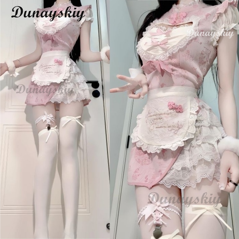 2025 New Pink Modern Cheongsam – Anime Cosplay Event 2025 recenzja i cena