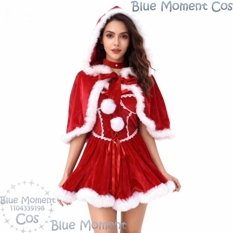 2025 Christmas Red Dress White – Anime Cosplay Event 2025 recenzja i cena